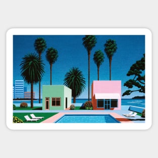 hiroshi nagai Sticker